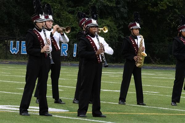 Annapolis High School Marching Band Performing